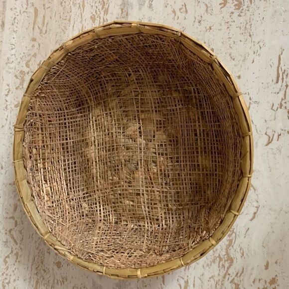 Fire King Anchor Hawking amber glass caserole Dish with basket *chipped lid* - Picture 11 of 15